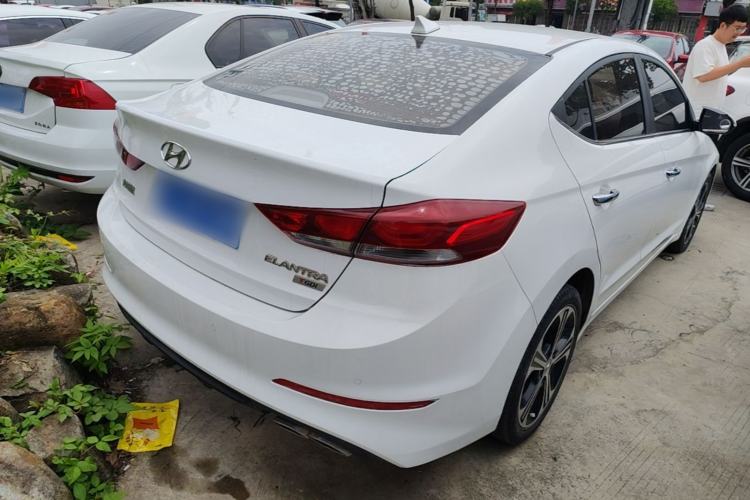 Used Hyundai Elantra (6th Generation / Lingdong) 2018 1.4T Dual-Clutch Xuan Dong · Dynamic Edition Rear Right 45 Deg