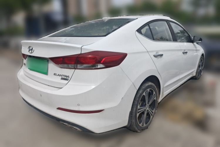 Used Hyundai Elantra (6th Generation / Lingdong) 2018 1.4T Dual-Clutch Xuan Dong · Dynamic Edition Rear Right 45 Deg