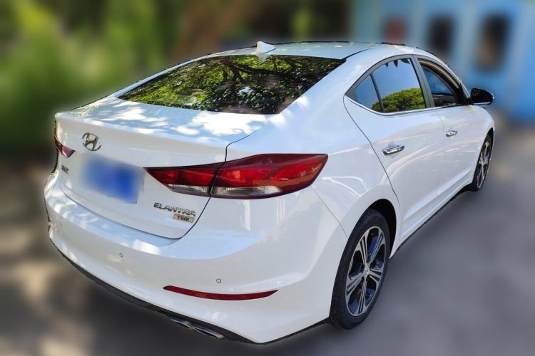 Used Hyundai Elantra (6th Generation / Lingdong) 2018 1.4T Dual-Clutch Xuan Dong · Dynamic Edition Rear Right 45 Deg