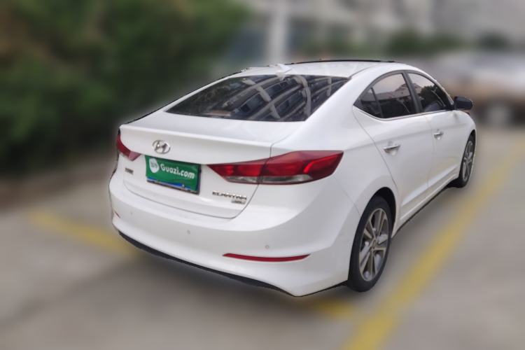 Used Hyundai Elantra (6th Generation / Lingdong) 2018 1.6L Automatic 15th Anniversary Special Edition Rear Right 45 Deg