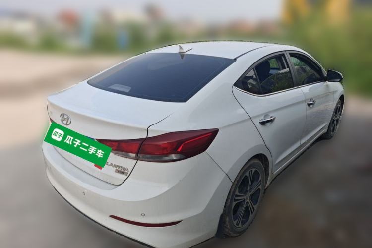 Used Hyundai Elantra (6th Generation / Lingdong) 2018 1.4T Dual-Clutch Xuan Dong · Dynamic Edition Rear Right 45 Deg
