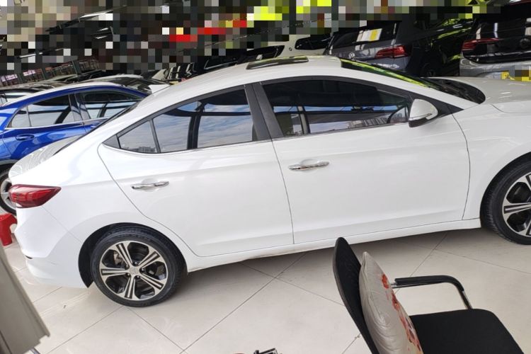 Used Hyundai Elantra (6th Generation / Lingdong) 2018 1.4T Dual-Clutch Xuan Dong · Dynamic Edition Rear Right 45 Deg
