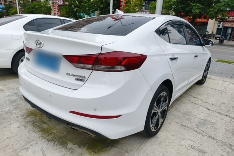 Used Hyundai Elantra (6th Generation / Lingdong) 2018 1.4T Dual-Clutch Xuan Dong · Dynamic Edition Rear Right 45 Deg