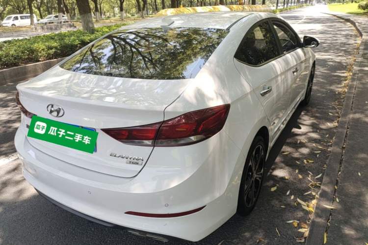 Used Hyundai Elantra (6th Generation / Lingdong) 2018 1.4T Dual-Clutch Xuan Dong · Dynamic Edition Rear Right 45 Deg