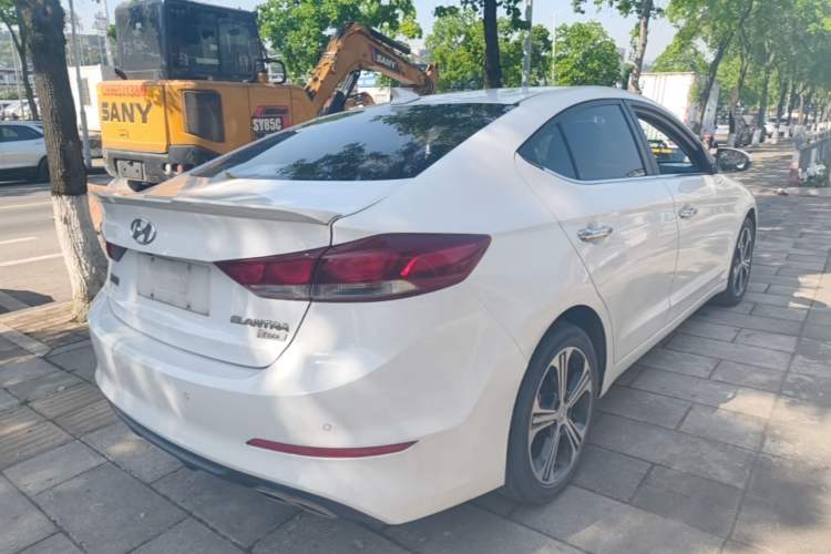 Used Hyundai Elantra (6th Generation / Lingdong) 2018 1.4T Dual-Clutch Xuan Dong · Dynamic Edition Rear Right 45 Deg