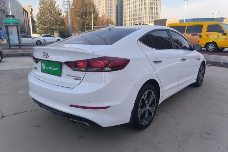 Used Hyundai Elantra (6th Generation / Lingdong) 2018 1.4T Dual-Clutch Xuan Dong · Dynamic Edition Rear Right 45 Deg
