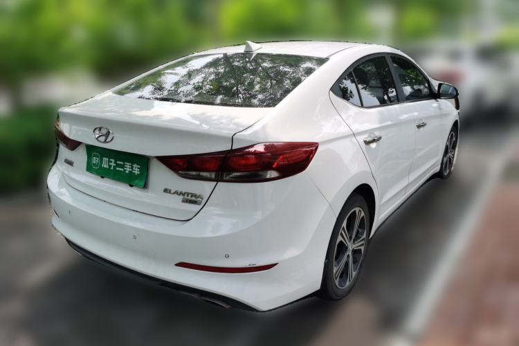 Used Hyundai Elantra (6th Generation / Lingdong) 2018 1.4T Dual-Clutch Xuan Dong · Dynamic Edition Rear Right 45 Deg