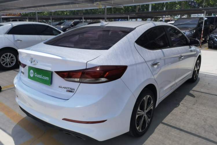 Used Hyundai Elantra (6th Generation / Lingdong) 2018 1.4T Dual-Clutch Xuan Dong · Dynamic Edition Rear Right 45 Deg