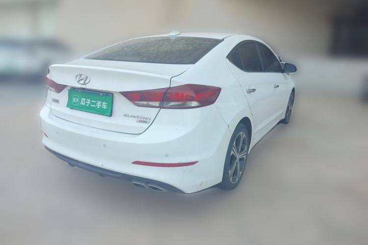 Used Hyundai Elantra (6th Generation / Lingdong) 2018 1.4T Dual-Clutch Xuan Dong · Dynamic Edition Rear Right 45 Deg