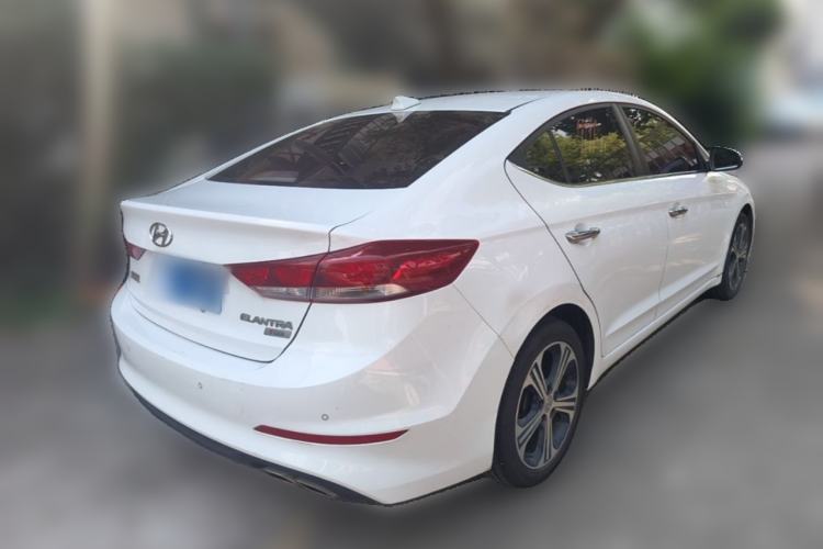 Used Hyundai Elantra (6th Generation / Lingdong) 2018 1.4T Dual-Clutch Xuan Dong · Dynamic Edition Rear Right 45 Deg