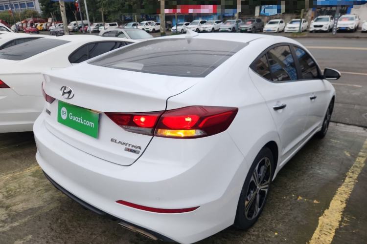 Used Hyundai Elantra (6th Generation / Lingdong) 2018 1.4T Dual-Clutch Xuan Dong · Dynamic Edition Rear Right 45 Deg