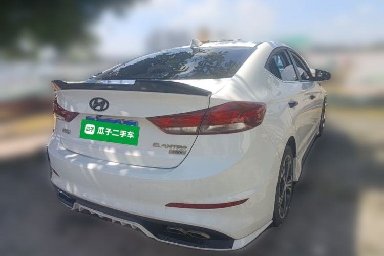 Used Hyundai Elantra (6th Generation / Lingdong) 2018 1.4T Dual-Clutch Xuan Dong · Dynamic Edition Rear Right 45 Deg