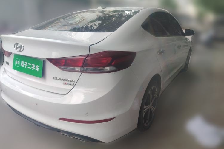 Used Hyundai Elantra (6th Generation / Lingdong) 2018 1.4T Dual-Clutch Xuan Dong · Dynamic Edition Rear Right 45 Deg