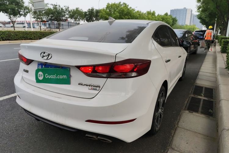 Used Hyundai Elantra (6th Generation / Lingdong) 2018 1.4T Dual-Clutch Xuan Dong · Dynamic Edition Rear Right 45 Deg