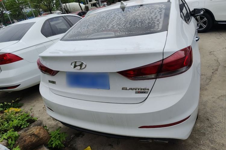 Used Hyundai Elantra (6th Generation / Lingdong) 2018 1.4T Dual-Clutch Xuan Dong · Dynamic Edition Rear