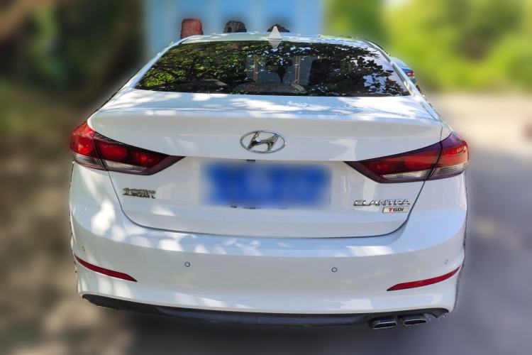 Used Hyundai Elantra (6th Generation / Lingdong) 2018 1.4T Dual-Clutch Xuan Dong · Dynamic Edition Rear