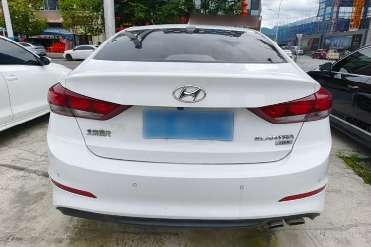 Used Hyundai Elantra (6th Generation / Lingdong) 2018 1.4T Dual-Clutch Xuan Dong · Dynamic Edition Rear