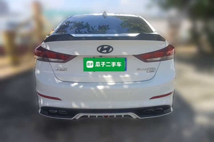 Used Hyundai Elantra (6th Generation / Lingdong) 2018 1.4T Dual-Clutch Xuan Dong · Dynamic Edition Rear