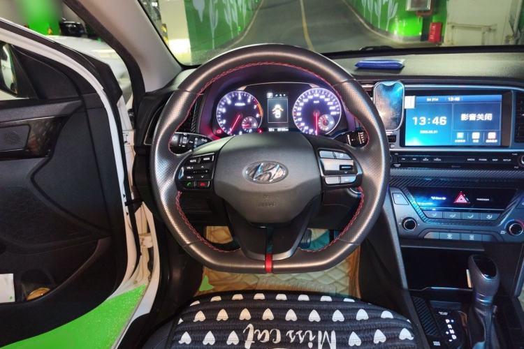 Used Hyundai Elantra (6th Generation / Lingdong) 2018 1.4T Dual-Clutch Xuan Dong · Dynamic Edition Steering Wheel