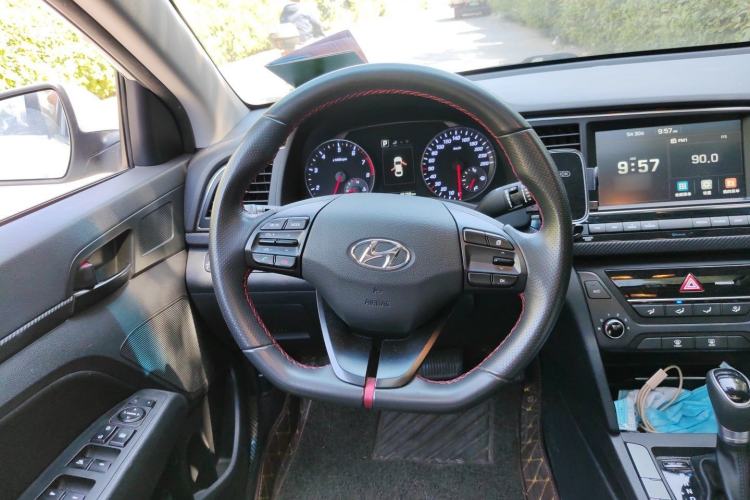 Used Hyundai Elantra (6th Generation / Lingdong) 2018 1.4T Dual-Clutch Xuan Dong · Dynamic Edition Steering Wheel