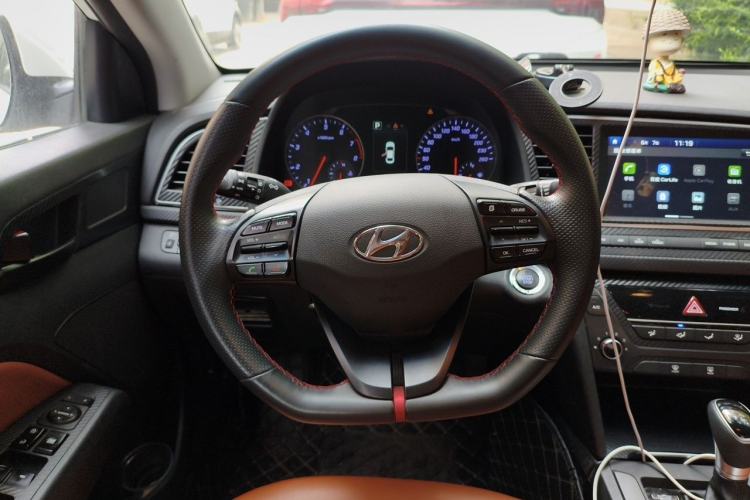 Used Hyundai Elantra (6th Generation / Lingdong) 2018 1.4T Dual-Clutch Xuan Dong · Dynamic Edition Steering Wheel