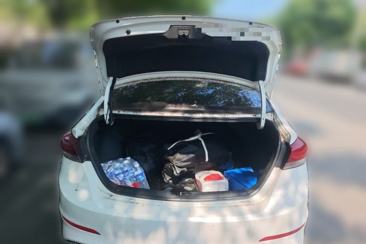 Used Hyundai Elantra (6th Generation / Lingdong) 2018 1.4T Dual-Clutch Xuan Dong · Dynamic Edition Trunk