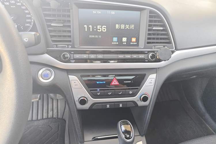 Used Hyundai Elantra (6th Generation / Lingdong) 2018 1.6L Automatic 15th Anniversary Special Edition Audio And AC Panel