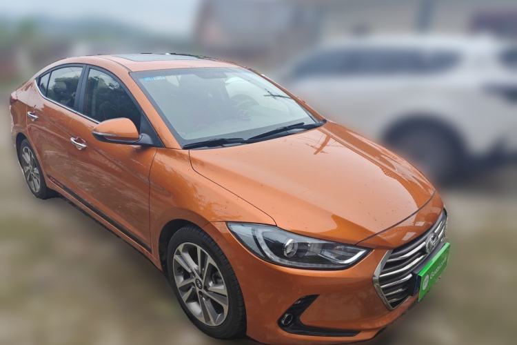 Used Hyundai Elantra (6th Generation / Lingdong) 2018 1.6L Automatic 15th Anniversary Special Edition Front Right 45 Deg