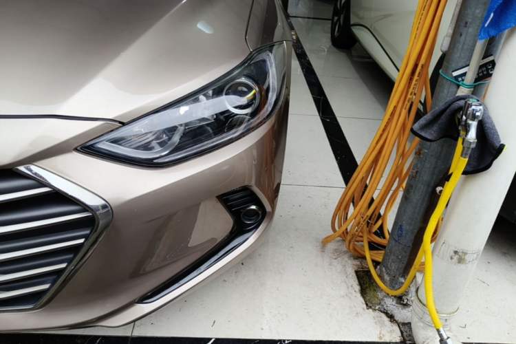 Used Hyundai Elantra (6th Generation / Lingdong) 2018 1.6L Automatic 15th Anniversary Special Edition Left Front Headlight