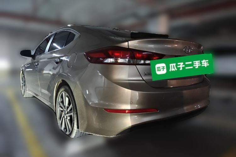 Used Hyundai Elantra (6th Generation / Lingdong) 2018 1.6L Automatic 15th Anniversary Special Edition Rear Left 45 Deg