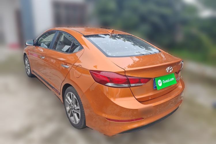 Used Hyundai Elantra (6th Generation / Lingdong) 2018 1.6L Automatic 15th Anniversary Special Edition Rear Left 45 Deg