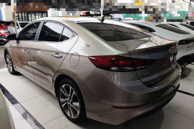 Used Hyundai Elantra (6th Generation / Lingdong) 2018 1.6L Automatic 15th Anniversary Special Edition Rear Left 45 Deg