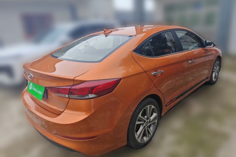 Used Hyundai Elantra (6th Generation / Lingdong) 2018 1.6L Automatic 15th Anniversary Special Edition Rear Right 45 Deg