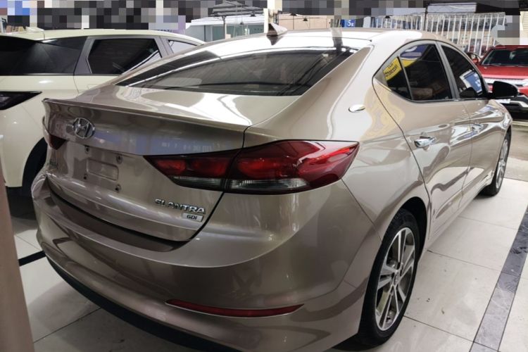 Used Hyundai Elantra (6th Generation / Lingdong) 2018 1.6L Automatic 15th Anniversary Special Edition Rear Right 45 Deg