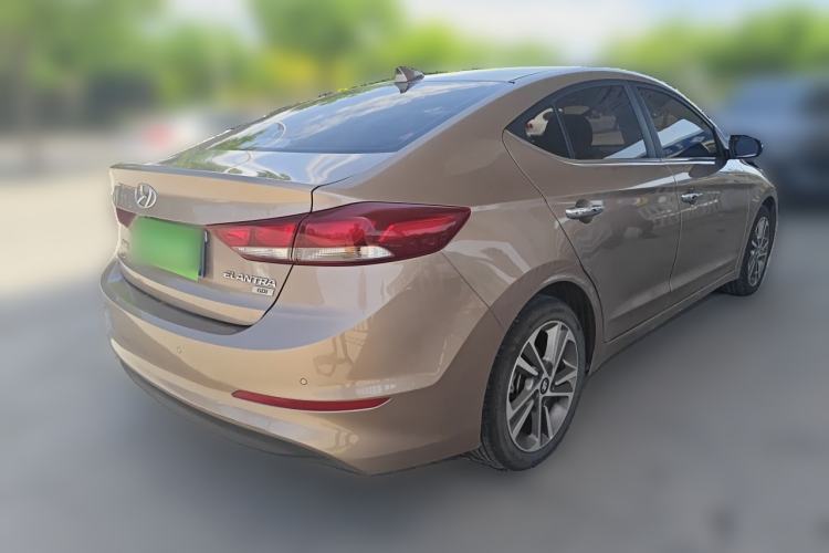 Used Hyundai Elantra (6th Generation / Lingdong) 2018 1.6L Automatic 15th Anniversary Special Edition Rear Right 45 Deg