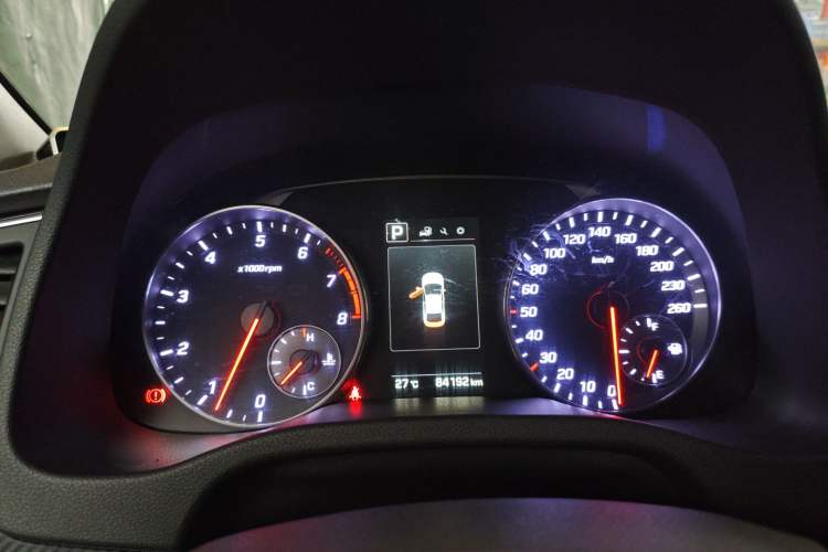 Used Hyundai Elantra (6th Generation / Lingdong) 2019 1.4T Dual-Clutch Xuan Dong · Dynamic Model Instrument Cluster