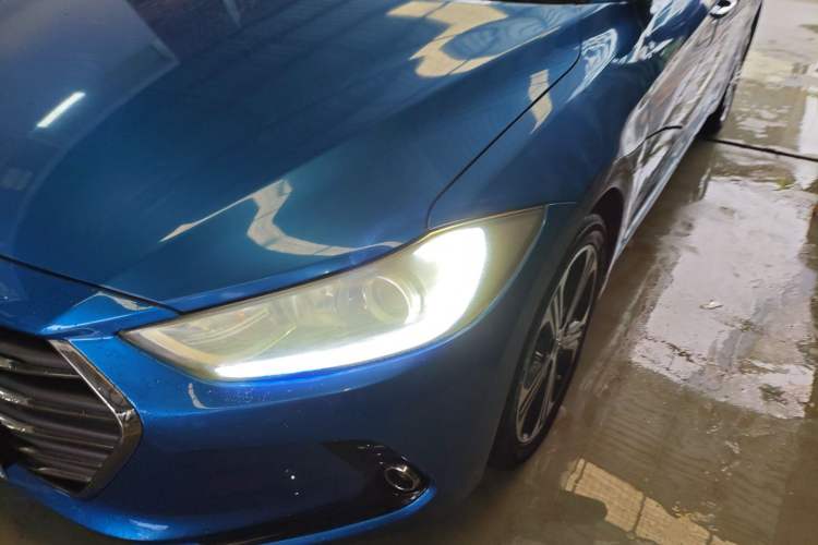 Used Hyundai Elantra (6th Generation / Lingdong) 2019 1.4T Dual-Clutch Xuan Dong · Dynamic Model Left Front Headlight