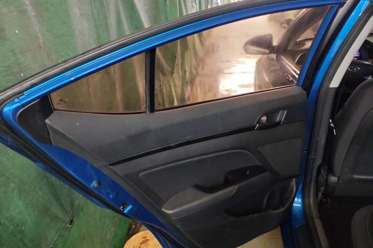 Used Hyundai Elantra (6th Generation / Lingdong) 2019 1.4T Dual-Clutch Xuan Dong · Dynamic Model Left Rear Door Interior