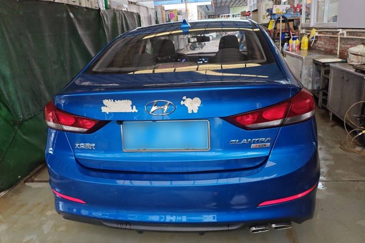 Used Hyundai Elantra (6th Generation / Lingdong) 2019 1.4T Dual-Clutch Xuan Dong · Dynamic Model Rear