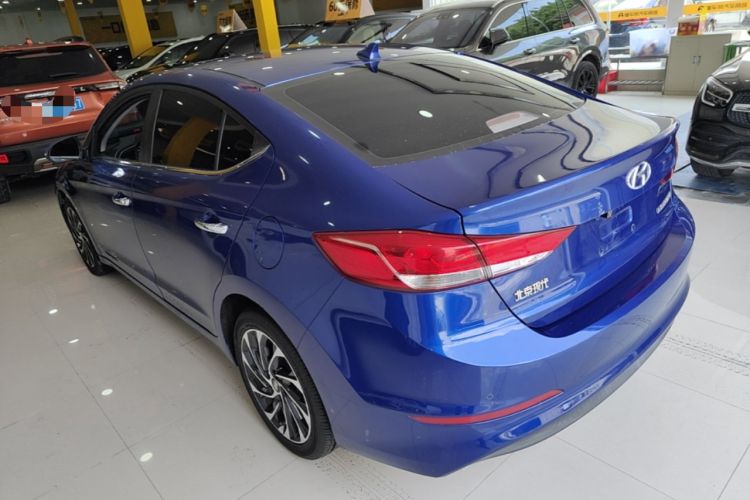 Used Hyundai Elantra (6th Generation / Lingdong) 2019 1.5L CVT ZhiXuan – Elite Version Rear Left 45 Deg