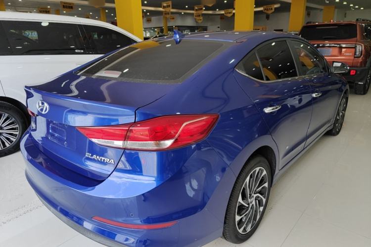 Used Hyundai Elantra (6th Generation / Lingdong) 2019 1.5L CVT ZhiXuan – Elite Version Rear Right 45 Deg
