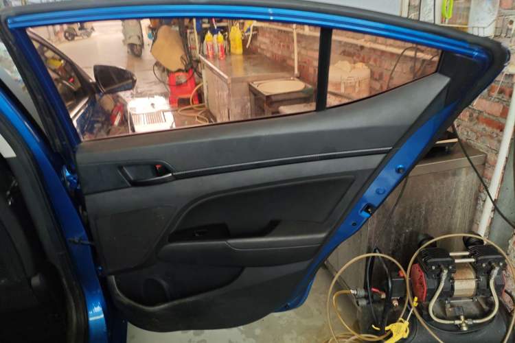 Used Hyundai Elantra (6th Generation / Lingdong) 2019 1.4T Dual-Clutch Xuan Dong · Dynamic Model Right Rear Door Interior