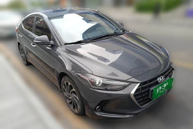 Used Hyundai Elantra (6th Generation / Lingdong) 2019 1.4T Dual-Clutch Xuan Dong · Dynamic Model Front Right 45 Deg