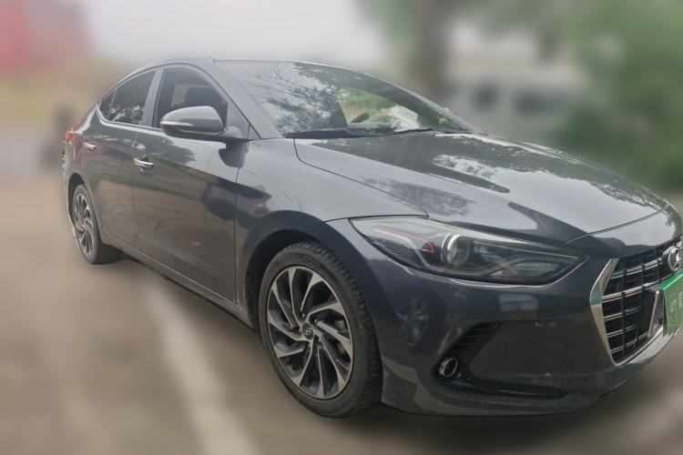 Used Hyundai Elantra (6th Generation / Lingdong) 2019 1.4T Dual-Clutch Xuan Dong · Dynamic Model Front Right 45 Deg