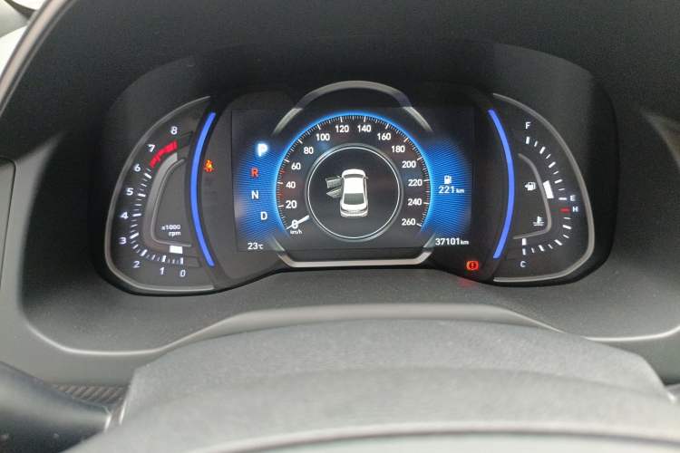 Used Hyundai Elantra (6th Generation / Lingdong) 2019 1.4T Dual-Clutch Xuan Dong · Dynamic Model Instrument Cluster