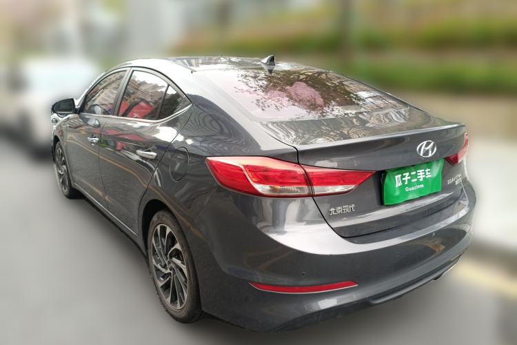 Used Hyundai Elantra (6th Generation / Lingdong) 2019 1.4T Dual-Clutch Xuan Dong · Dynamic Model Rear Left 45 Deg