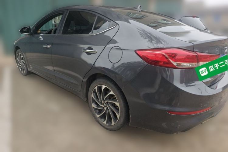 Used Hyundai Elantra (6th Generation / Lingdong) 2019 1.4T Dual-Clutch Xuan Dong · Dynamic Model Rear Left 45 Deg