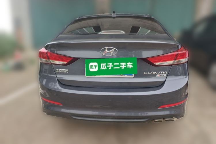 Used Hyundai Elantra (6th Generation / Lingdong) 2019 1.4T Dual-Clutch Xuan Dong · Dynamic Model Rear