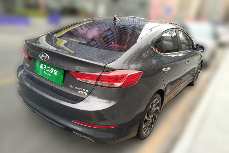 Used Hyundai Elantra (6th Generation / Lingdong) 2019 1.4T Dual-Clutch Xuan Dong · Dynamic Model Rear Right 45 Deg