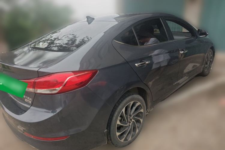 Used Hyundai Elantra (6th Generation / Lingdong) 2019 1.4T Dual-Clutch Xuan Dong · Dynamic Model Rear Right 45 Deg